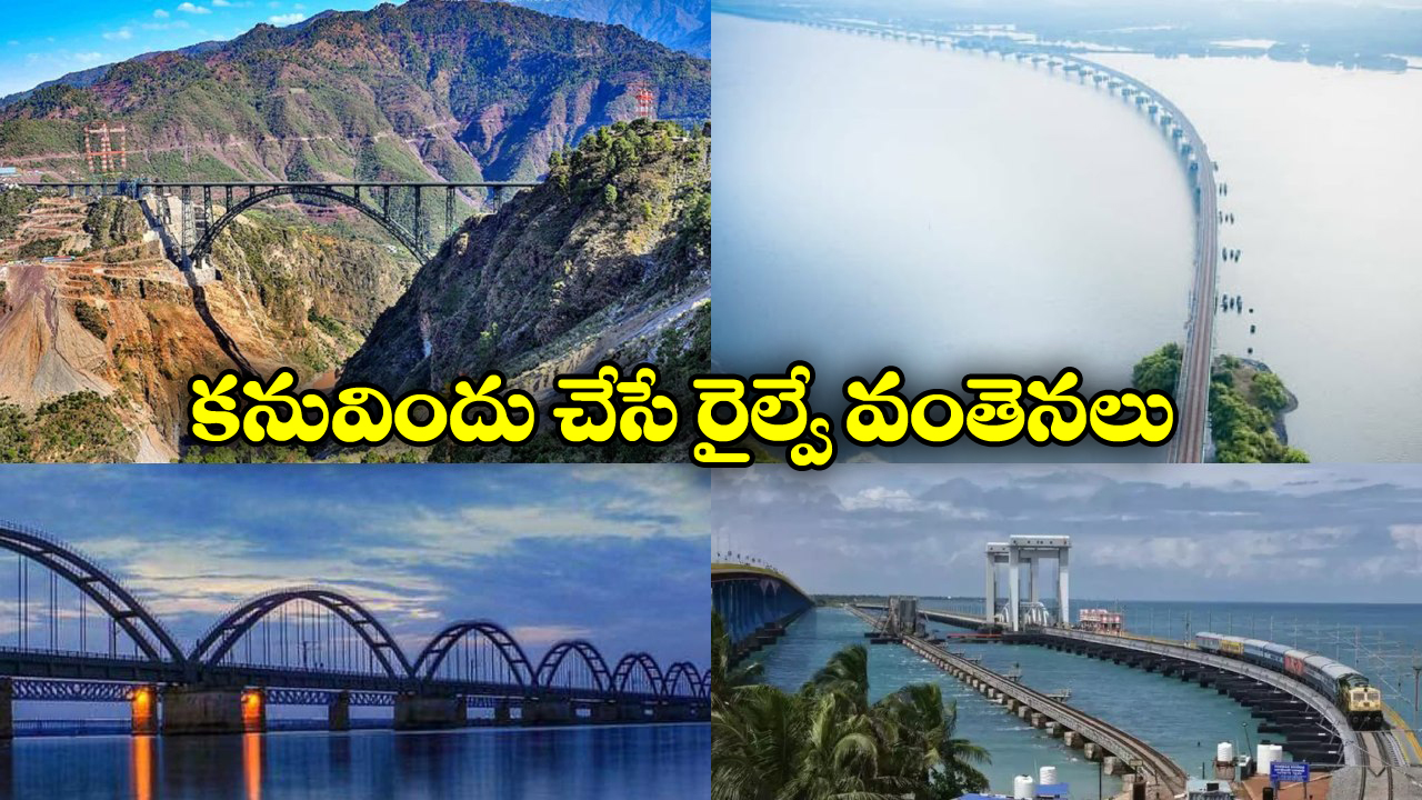 Fascinating Railway Bridges: దేశంలో అత్యంత అద్భుతమైన రైల్వే వంతెనలు, చూస్తే ఆహా అనాల్సిందే!