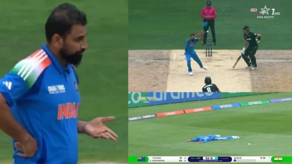 IND VS NZ Final: వరుసగా రెండు క్యాచ్ లు మిస్… గ్రౌండ్ నుంచి వెళ్లిపోయిన షమీ..!