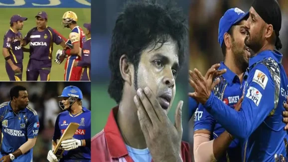 IPL Controversies: శ్రీశాంత్ చెంపదెబ్బ నుంచి కోహ్లీ-గంభీర్ వరకు.. ఐపీఎల్ పంచాయితీలు ఇవే !​