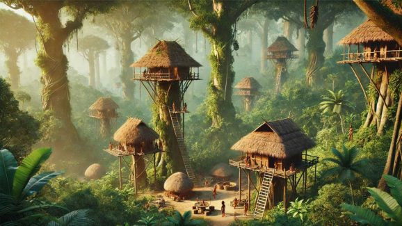 Korowai Tribe Indonesia : ఇక్కడి ప్రజలు మనుషులను తినేస్తారు, చెట్లపైనే జీవిస్తారు.. ఎందుకంటే?