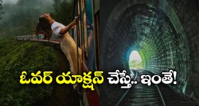 Tourist Injuries: ‘రాధేశ్యామ్’ పూజా హెగ్డేలా రైలుకు వేలాడింది.. సొరంగం రావడంతో..
