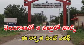 JOBS: తెలంగాణలో ఆ జిల్లాలో ఉద్యోగాలు.. స్టార్టింగ్ జీతమే రూ.60,000.. మీరు కూడా అర్హులే..!