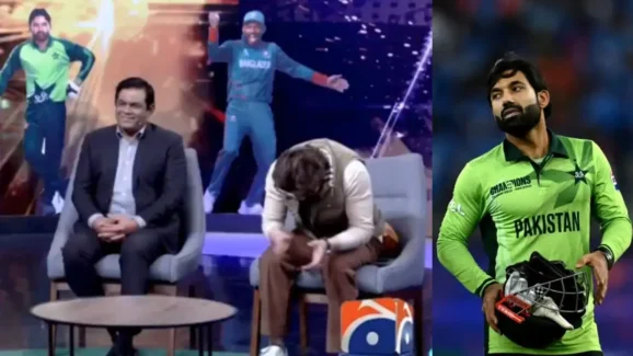 Mohammad Rizwan: రిజ్వాన్ ఇంగ్లీష్‌ స్పీచ్‌.. ఇజ్జత్‌ తీసిన యాంకర్‌ ?