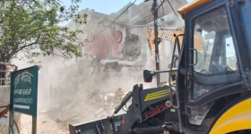Nagpur Violence : నాగ్ పూర్ అల్లర్ల నిందితుడి ఇంటిపై బుల్డోజర్ యాక్షన్ - దెబ్బ అదుర్స్ అంటున్న ప్రజలు