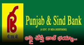 Bank Jobs: పంజాబ్ అండ్ సింధ్ బ్యాంక్‌లో ఉద్యోగాలు.. ఎగ్జామ్ లేకుండానే జాబ్.. అప్లై చేస్తే చాలు..