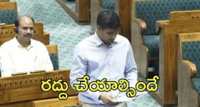 lokSabha: భూ సర్వేను రద్దుకు టీడీపీ డిమాండ్.. లోక్ సభలో టీడీపీ ఎంపీ లావు