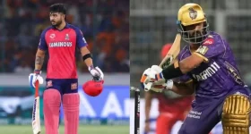 KKR VS RR: ఫీల్డింగ్ చేయనున్న KKR...భారీ మార్పులతో రాజస్థాన్..జట్ల వివరాలు ఇవే
