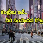 Top 10 Wealthiest Countries : ఈ దేశాల్లో ఒక్కొక్కరి ఆదాయం తెలిస్తే.. మీకు అక్కడికి వెళ్లాలనిపిస్తుంది