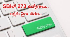 SBI Recruitment: రూ.1,00,000 జీతంతో SBIలో ఉద్యోగాలు.. దరఖాస్తుకు చివరి తేది ఇదే..
