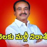 Etela Rajender: ఈటెల ఆశ నిరాశే..? బండికే ఢిల్లీ పెద్దలు జై