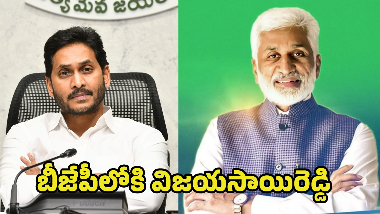 Vijayasai Reddy: జగన్‌కు షాక్.. బీజేపీలోకి విజయసాయిరెడ్డి
