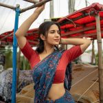 Ruhani Sharma: చీరలో రుహానీ అందాలు.. రోడ్డుపైనే వయ్యారాలు ఒలకబోస్తూ ఫోటోలు