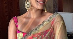 Samyuktha Menon: వల లాంటి చీరలో అందాలు కప్పేసిన సంయుక్త.. అందానికి దాసోహం అవుతున్న ఫ్యాన్స్..!