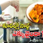 Salt Hacks: కూరల్లో సాల్ట్ ఎక్కువైందా ? ఇలా చేస్తే.. ప్రాబ్లమ్ సాల్వ్