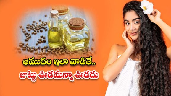 Castor Oil: ఆముదం ఇలా వాడితే.. జుట్టు ఊడమన్నా ఊడదు