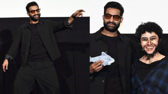 Devara: జపాన్ లో ఆయుధ పూజ… స్టేజ్ పైన ఫ్యాన్ తో సూపర్ డాన్స్