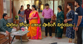 Gundeninda GudiGantalu Today episode: బాలు మాటలకు రోహిణి సీరియస్.. చెల్లి ఫంక్షన్ ను భుజాన వేసుకున్న బాలు..