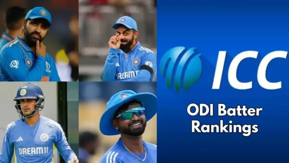 ICC ODI Rankings: దుమ్ములేపిన టీమిండియా ప్లేయర్స్.. టాప్ 10లో 4 గురు !