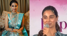 Meenakshi Chowdary : ఫ్యాన్స్ చేసిన పనికి కన్నీళ్లు పెట్టుకున్న మీనాక్షి..  వీడియో వైరల్..