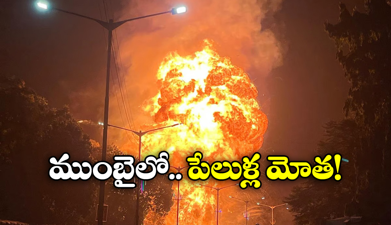 Gas Cylinder Explodes Mumbai: గ్యాస్ సిలిండర్ల ట్రక్కులో మంటలు, పేలుళ్లతో దద్దరిల్లిన ముంబై.. వీడియో వైరల్!