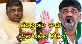 Karnataka Minority Reservation: కర్ణాటకలో ముస్లింలకు 4 శాతం రిజర్వేషన్ రాహుల్ గాంధీ కుట్రే.. బిజేపీ విమర్శలు