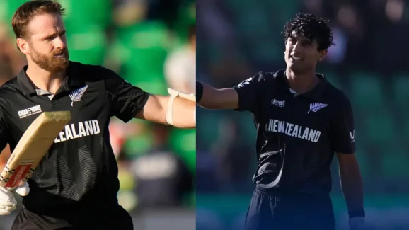 SA vs NZ: రచిన్, కేన్ విధ్వంసం…న్యూజిలాండ్ భారీ స్కోర్.. దక్షిణాఫ్రికా టార్గెట్ ఎంతంటే ?