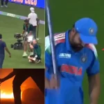 Rohit – Salaar: ప్రభాస్ ను ఫాలో అయిన రోహిత్.. కోపంతో వికెట్ తో తీసి !