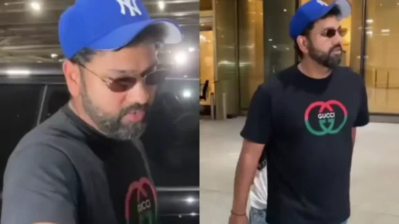 Rohit Sharma: ఎయిర్ పోర్ట్ లో రోహిత్ శర్మ రచ్చ రచ్చ…! Rohit Sharma: ఎయిర్ పోర్ట్ లో రోహిత్ శర్మ రచ్చ రచ్చ…!