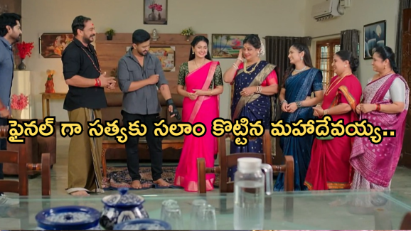 Satyabhama Final Episode Highlights : ఫైనల్ ఎపిసోడ్ లో ఊహించని ట్విస్ట్.. కథ సుఖాంతం..