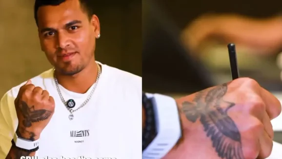 Rahul Chahar Tattoo:  రాహుల్ చాహర్ చేతిపై SRH టాటూ… దేవుడు ఇలా ఫిక్స్ చేసాడు ?