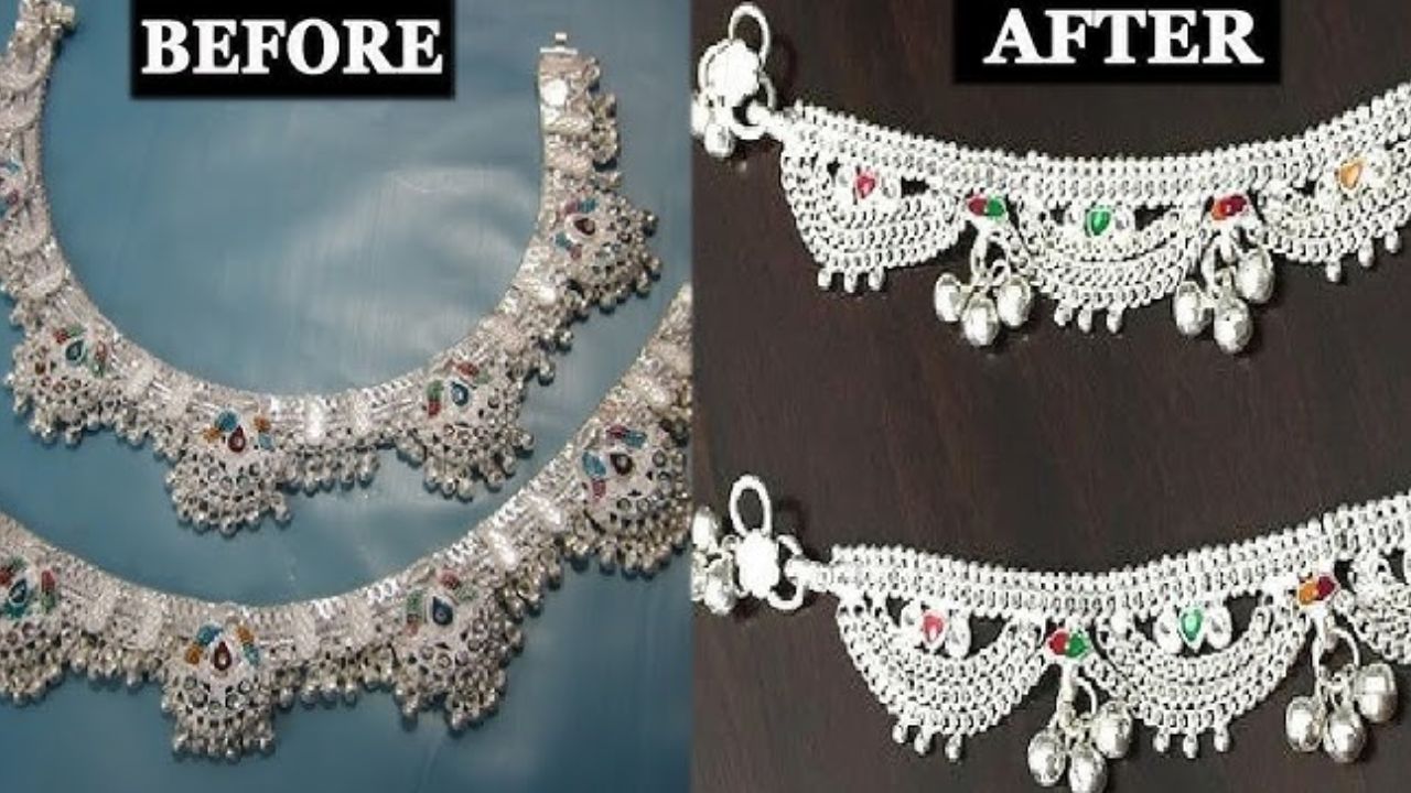 Silver Anklets Cleaning: ఇలా చేస్తే.. నల్లగా మారిన కాళ్ల పట్టీలైనా కొత్త వాటిలా మెరిసిపోతాయ్ !