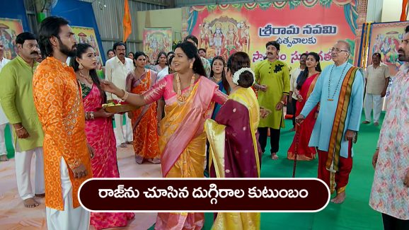 Brahmamudi Serial Today April 8th: ‘బ్రహ్మముడి’ సీరియల్: రాజ్‌ను చూసిన దుగ్గిరాల ఫ్యామిలీ – అయోమయంలో కావ్య  