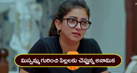Nindu Noorella Saavasam Serial Today April 9th : ‘నిండు నూరేళ్ల సావాసం’ సీరియల్‌: పిల్లలను కన్వీన్స్‌ చేసిన అనామిక – షాక్ లో మనోహరి