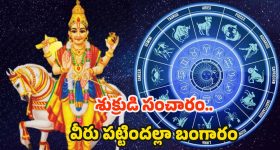 Shukra  Margi 2025: శుక్రుడి సంచారం.. ఏప్రిల్ 13 నుండి ఈ రాశుల వారు పట్టిందల్లా బంగారం !