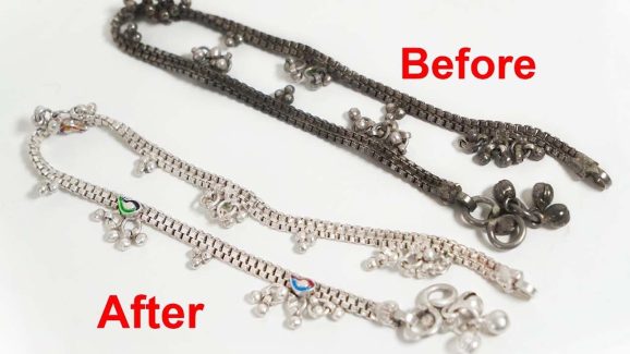 Jewellery Cleaning: వెండి వస్తువులు నల్లగా మారాయా ? ఇలా చేస్తే.. తెల్లగా మెరిసిపోతాయ్