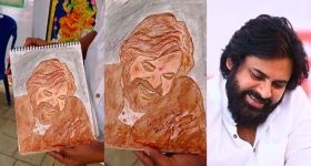 Pawan Kalyan Fan: రక్తంతో పెయింటింగ్.. అభిమానం చాటుకున్న పవన్ కళ్యాణ్ ఫ్యాన్