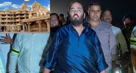 Anant Ambani Padayatra: కాలినడకన కుబేరుడు.. ఆరోగ్య సమస్యలున్నా 170 కిలోమీటర్ల పాదయాత్ర చేపట్టిన అంబానీ..