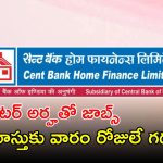 CBHFL Recruitment: ప్రముఖ బ్యాంక్‌లో 212 ఉద్యోగాలు.. ఇంటర్ అర్హతతో ఉద్యోగాలు.. దరఖాస్తుకు వారం రోజులే గడువు