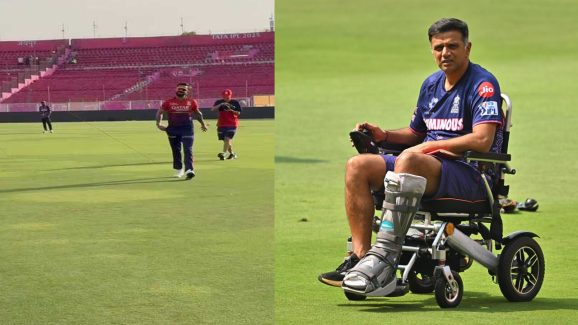 Virat Kohli – Rahul Dravid : వీల్ చైర్ పై ద్రవిడ్… విరాట్ కోహ్లీ ఏం చేశాడో చూడండి