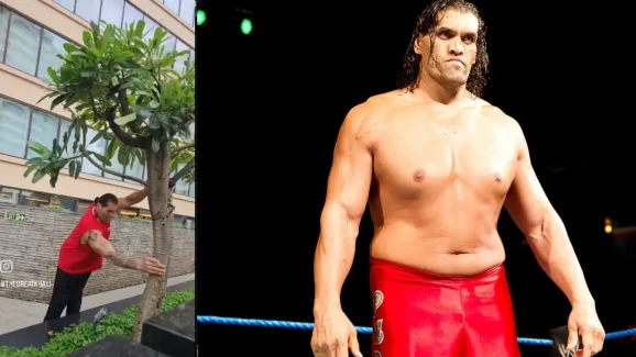 Khali: ఏంట్రా ఖలీకి ఏమైంది… ఇలా చెట్లు నరుకుతున్నాడు!