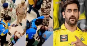 MS Dhoni: వీల్ చైర్ పై మహిళ... ధోని చేసిన పనికి అందరూ షాక్ అవ్వాల్సిందే
