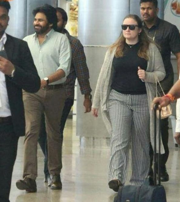 Pawan Kalyan Wife Anna Lezhneva Photo Gallery