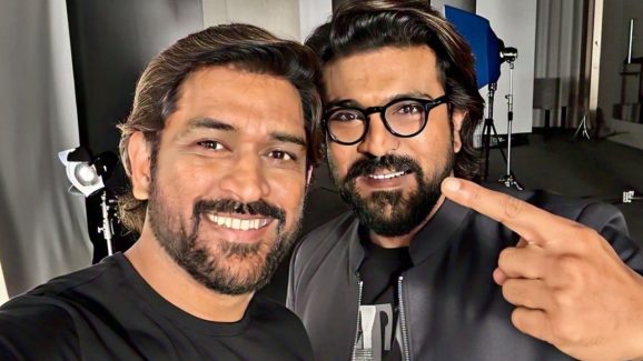 Ram Charan – MS Dhoni : క్రికెట్ కింగ్ ధోనీతో గ్లోబల్ స్టార్… ‘పెద్ది’ కోసం మాత్రం కాదండోయ్