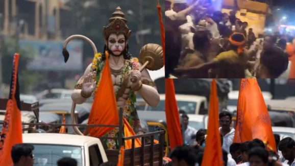 Hanuman Jayanthi Violence: మసీదు ముందు జోరుగా డిజె.. ఎంపీలో హనుమాన్ జయంతి వేళ రాళ్లదాడి