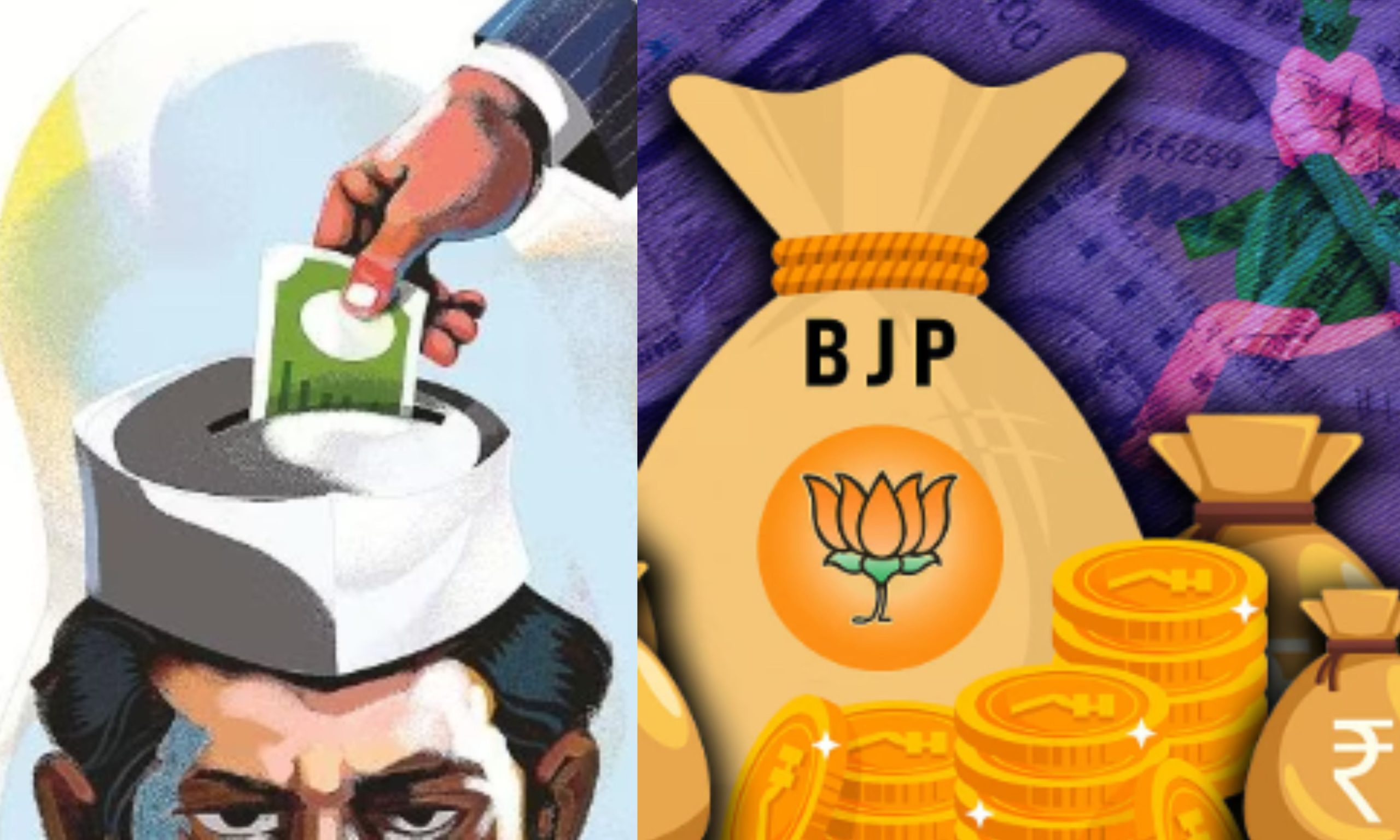 Politcal Party Donations: జాతీయ పార్టీలకు విరాళాలు.. అగ్రస్థానం బిజేపీదే .. టాప్ 10 డోనర్లు వీరే