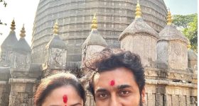 Jyotika - Suriya: జంటగా అమ్మవారిని దర్శించుకున్న జ్యోతిక- సూర్య.. ఫోటోలు వైరల్..!