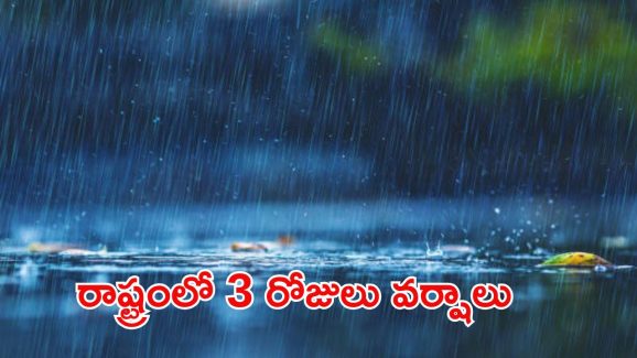 Weather News: జాగ్రత్త..! రాష్ట్రంలో రానున్న మూడు వర్షాలే వర్షాలు..