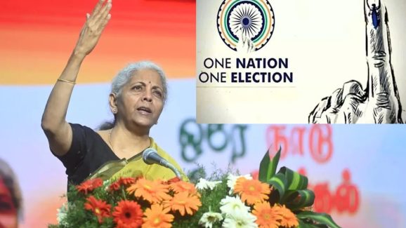 One Nation One Election Sitharaman: జమిలి ఎన్నికలు అప్పుడే.. సమయం చెప్పేసిన నిర్మలా సీతారామన్