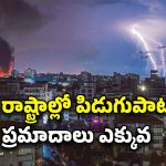 Lightning Deaths Bihar: బిహార్‌లో పిడుగు పడి 13 మంది మృతి..  ఇండియాలోనే ఈ మరణాలు ఎక్కువ?