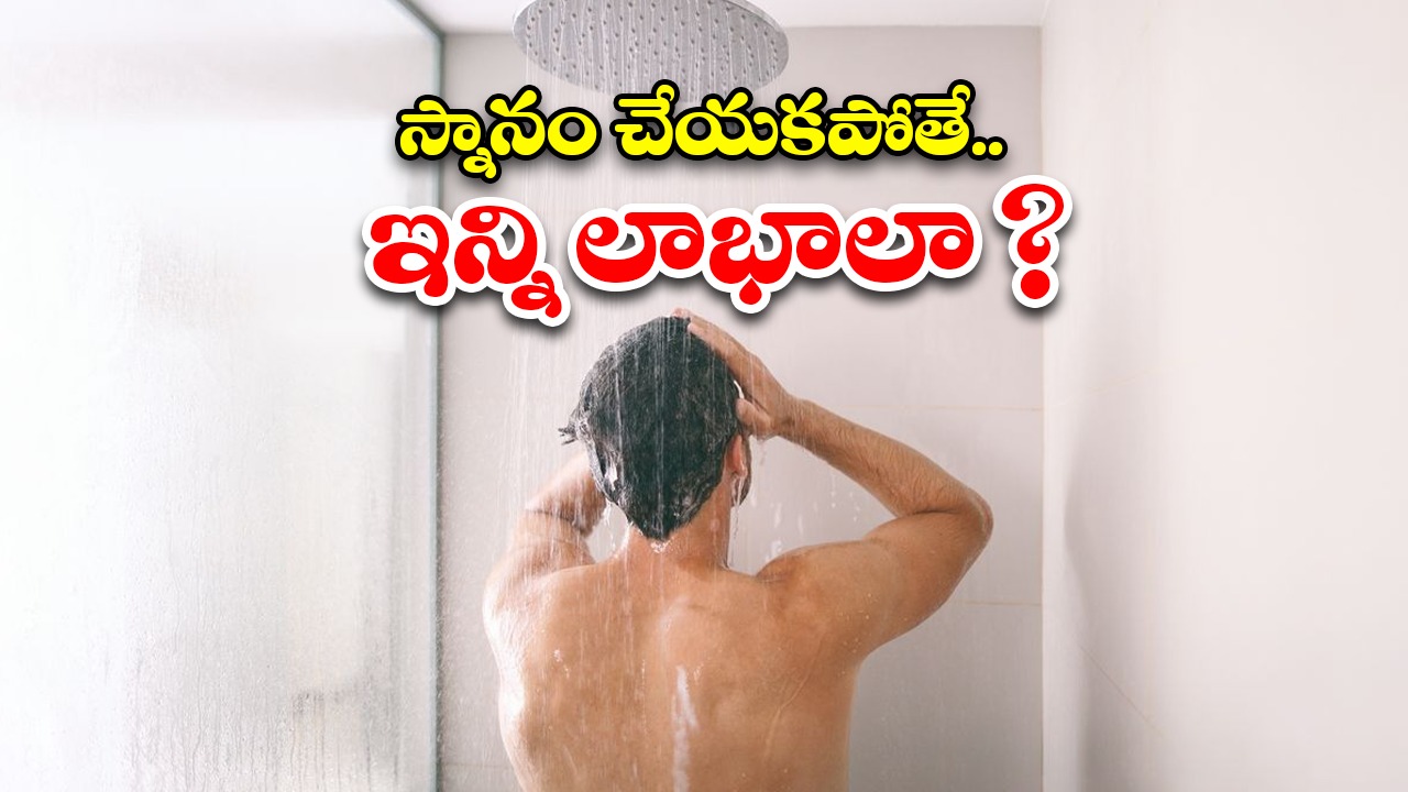 No Bathing Benefits: ఒక్క రోజు స్నానం చేయకపోతే.. బోలెడు లాభాలు, మరి ఎప్పుడో ఒకసారి మాత్రమే చేస్తే.. ?